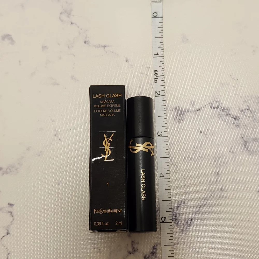 YSL Lash Clash Black Extreme Volume Mascara Travel Size .06 Oz